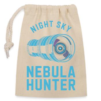 Télescope du ciel nocturne Nebula Hunter - Sac cadeau en coton avec cordon (14 x 20 cm) - nature - Devant
