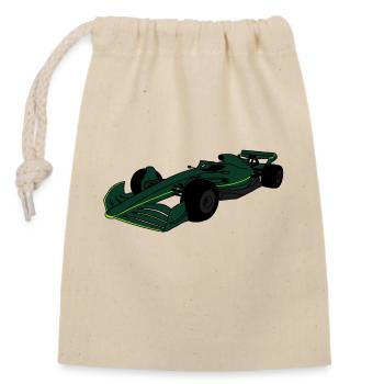 Formule voiture Vet2022 - Sac cadeau en coton avec cordon (14 x 20 cm) - nature - Devant