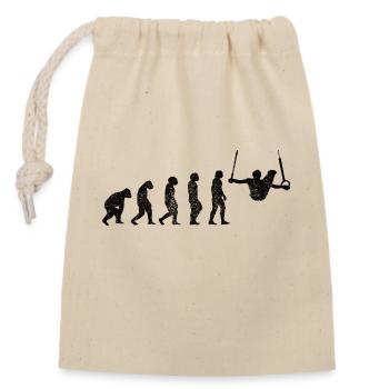 Gymnastique Exercices au sol Gymnastique Club de gymnastique Appareil gymnastique - Sac cadeau en coton avec cordon (14 x 20 cm) - nature - Devant