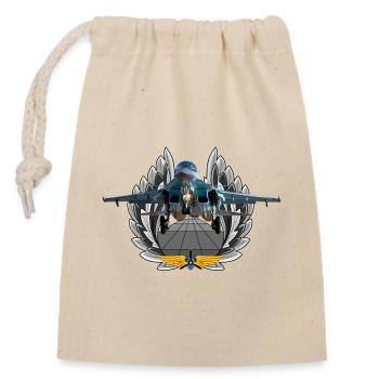 Su-34 - Sac cadeau en coton avec cordon (14 x 20 cm) - nature - Devant