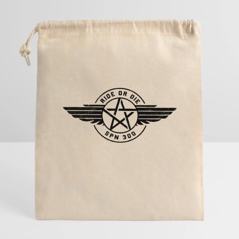 Fahrt oder die SPN 300 Verschließbarer Geschenkbeutel aus Baumwolle (14x20cm)