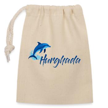 Hurghada Egypt Holidays - Closable cotton gift bag (14x20cm) - nature - Front