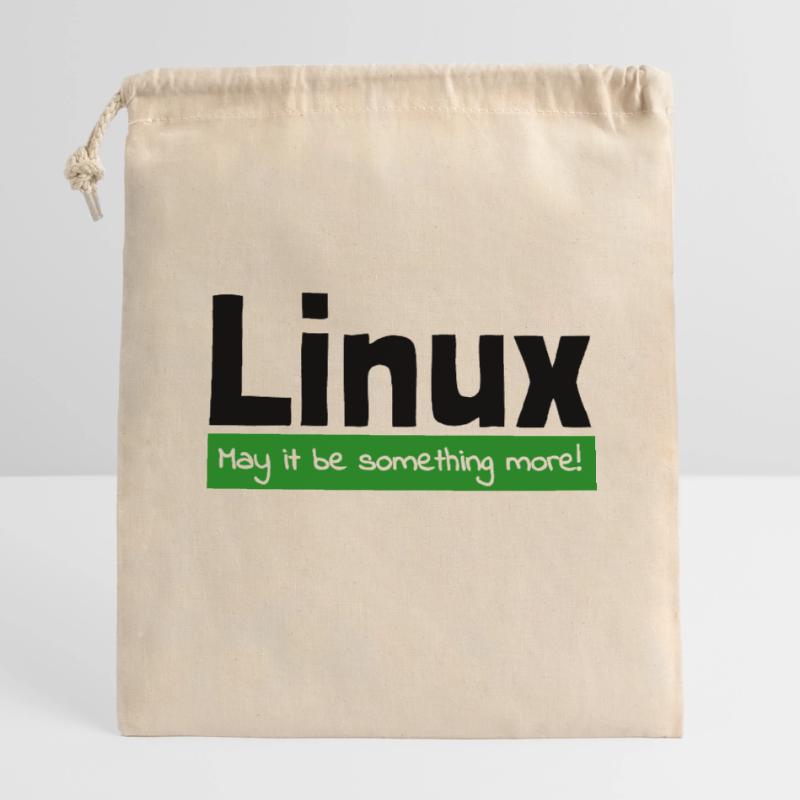 Linux Computer Computerarbeit witzige Sprüche Nerd Verschließbarer Geschenkbeutel aus Baumwolle (14x20cm)