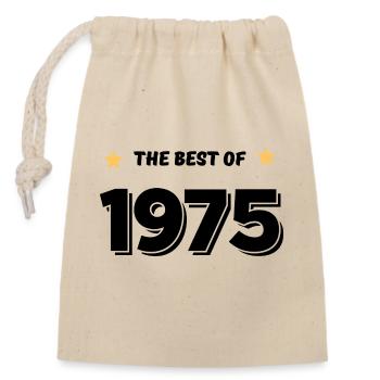 Best of 1975 - Sac cadeau en coton avec cordon (14 x 20 cm) - nature - Devant