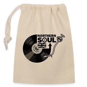 Northern Soul - Union Jack - Vinyl-Schallplatte - Verschließbarer Geschenkbeutel aus Baumwolle (14x20cm) - Natur - Vorne
