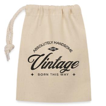 Millésime anniversaire 2006 - Millésime 20 - Sac cadeau en coton avec cordon (14 x 20 cm) - nature - Devant