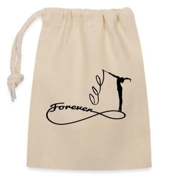 forever rsg1 - Verschließbarer Geschenkbeutel aus Baumwolle (14x20cm) - Natur - Vorne