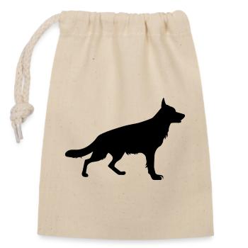 Game Gaming PC - Closable cotton gift bag (14x20cm) - nature - Front