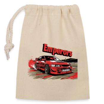 Kaiser Lancer Evo 6 - Verschließbarer Geschenkbeutel aus Baumwolle (14x20cm) - Natur - Vorne