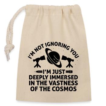 Science Teacher School Teacher Biology Chemistry P - Closable cotton gift bag (14x20cm) - nature - Front