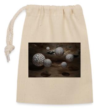 BULLE NEIGE 16K 96MP - Sac cadeau en coton avec cordon (14 x 20 cm) - nature - Devant