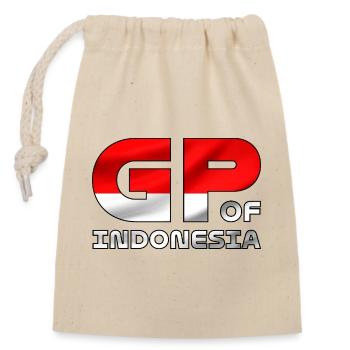 indonesia_gp - Verschließbarer Geschenkbeutel aus Baumwolle (14x20cm) - Natur - Vorne