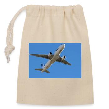 en vacances - Sac cadeau en coton avec cordon (14 x 20 cm) - nature - Devant