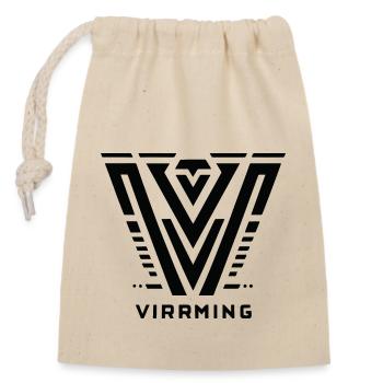 NordicValor - Verschließbarer Geschenkbeutel aus Baumwolle (14x20cm) - Natur - Vorne
