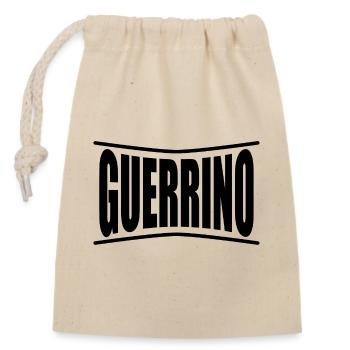 t-shirt Guerrino t-shirt gift idea - Closable cotton gift bag (14x20cm) - nature - Front