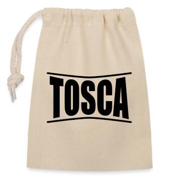 T-Shirt Tosca T-Shirt femininer Name - Verschließbarer Geschenkbeutel aus Baumwolle (14x20cm) - Natur - Vorne