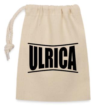 T-Shirt Ulrica T-Shirt Geschenkidee - Verschließbarer Geschenkbeutel aus Baumwolle (14x20cm) - Natur - Vorne