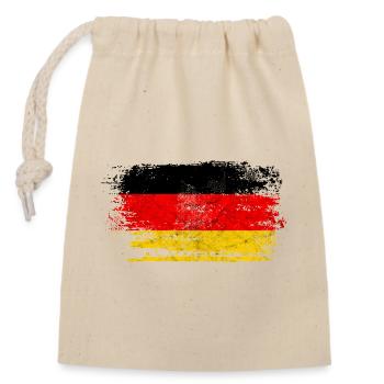Germany Vintage - Eagle Crest Gift - Closable cotton gift bag (14x20cm) - nature - Front