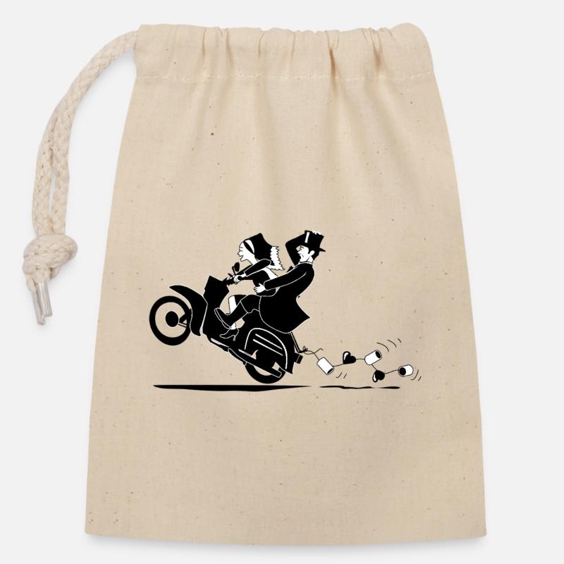 SERBSKI KVASS - DELNJOSERBSCE - Closable cotton gift bag (14x20cm) - nature