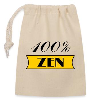 anniversary. Anniversary Decade. humor. funny - Closable cotton gift bag (14x20cm) - nature - Front