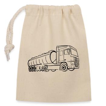 daf xf, traffic, car, vehicle - Closable cotton gift bag (14x20cm) - nature - Front