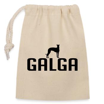 Galga Race Chien Galgo Espanol Chiens Wilsigns - Sac cadeau en coton avec cordon (14 x 20 cm) - nature - Devant