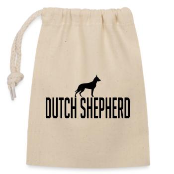 Berger hollandais Races de chiens Wilsigns - Sac cadeau en coton avec cordon (14 x 20 cm) - nature - Devant