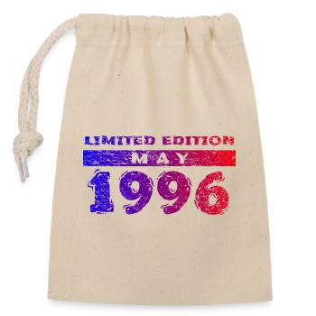 30th Anniversary Limited Edition 05/1996 - Closable cotton gift bag (14x20cm) - nature - Front