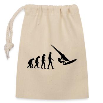 Windsurf Windsurfing Windsurfen Planche à voile - Closable cotton gift bag (14x20cm) - nature - Front
