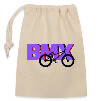 T-shirt BMX Air Trick – Ride the Sky - Sac cadeau en coton avec cordon (14 x 20 cm) - nature - Devant