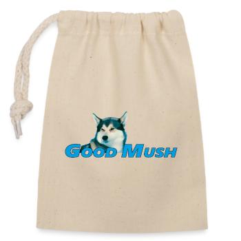 BONNE BOUILLIE - Sac cadeau en coton avec cordon (14 x 20 cm) - nature - Devant