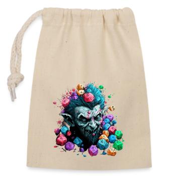 Der mehrdimensionale Troll von LoL - Verschließbarer Geschenkbeutel aus Baumwolle (14x20cm) - Natur - Vorne