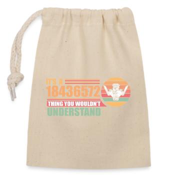 18436572 - Mécaniciens passionnés de voitures à moteur V8 - Sac cadeau en coton avec cordon (14 x 20 cm) - nature - Devant