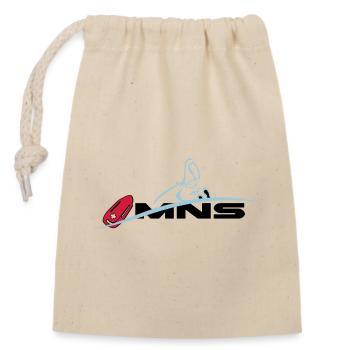 MNS maître-nageur sauveteur - Sac cadeau en coton avec cordon (14 x 20 cm) - nature - Devant