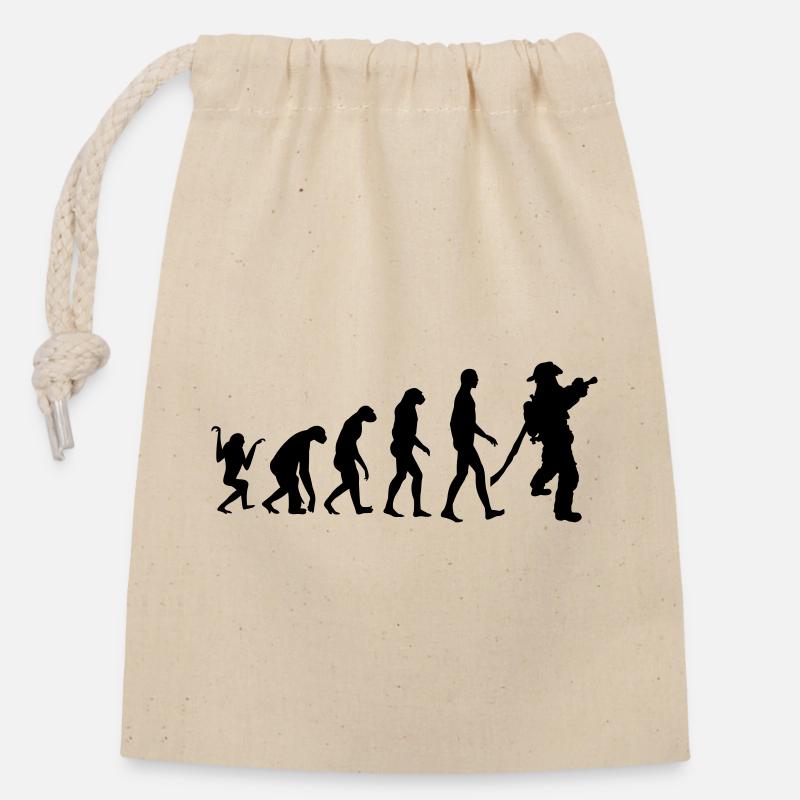 pompier_kiosdz22 - Gavepose i bomuld, der kan lukkes (14x20cm) - natur