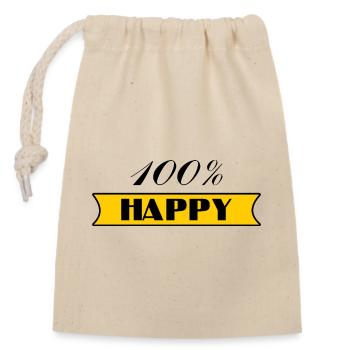 anniversary. Anniversary Decade. humor. funny - Closable cotton gift bag (14x20cm) - nature - Front