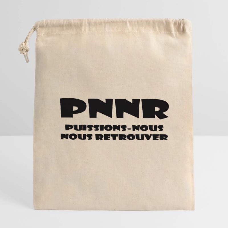 Design Graphique Abstrait Sac cadeau en coton avec cordon (14 x 20 cm)