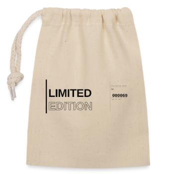 Une autre édition limitée - Sac cadeau en coton avec cordon (14 x 20 cm) - nature - Devant