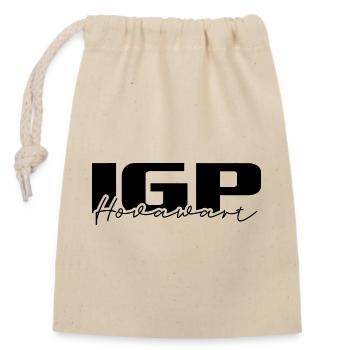 IGP HOVAWART Chien de sport Chiens Chien Wilsigns - Sac cadeau en coton avec cordon (14 x 20 cm) - nature - Devant