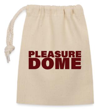 DOME DE PLAISIR - Sac cadeau en coton avec cordon (14 x 20 cm) - nature - Devant