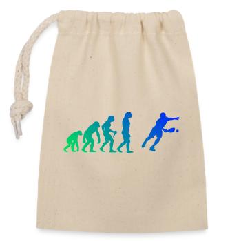 Pickleball pro Geschenk für Pickleball Athlet Fans - Verschließbarer Geschenkbeutel aus Baumwolle (14x20cm) - Natur - Vorne