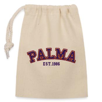 Palma Fondée en 1986 - Sac cadeau en coton avec cordon (14 x 20 cm) - nature - Devant