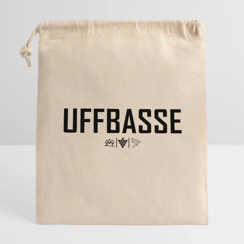 Uffbasse Verschließbarer Geschenkbeutel aus Baumwolle (14x20cm)