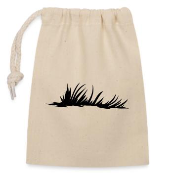 Meadow Meadow - Closable cotton gift bag (14x20cm) - nature - Front