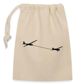 Sailor tow - Closable cotton gift bag (14x20cm) - nature - Front