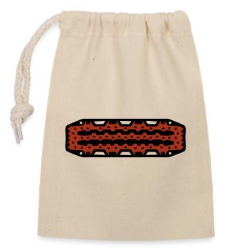 Boue 4x4 en sable tout-terrain - Sac cadeau en coton avec cordon (14 x 20 cm) - nature - Devant