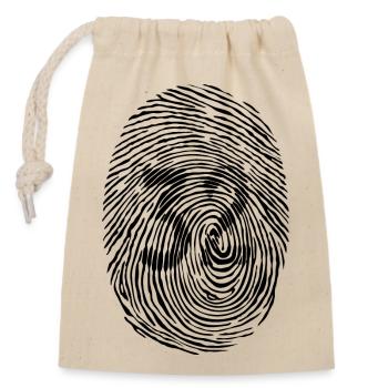 Made in Gers - Sac cadeau en coton avec cordon (14 x 20 cm) - nature - Devant