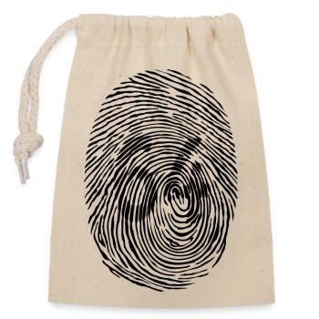 Made in Pyrénées-Atlantiques - Sac cadeau en coton avec cordon (14 x 20 cm) - nature - Devant