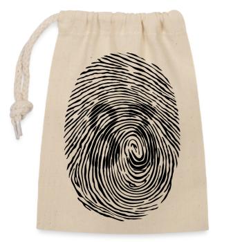 Made in Var - Sac cadeau en coton avec cordon (14 x 20 cm) - nature - Devant