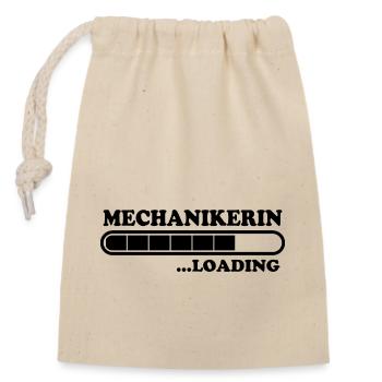 Mechanikerin Spruch Lustiges Mechanikerin Geschenk - Verschließbarer Geschenkbeutel aus Baumwolle (14x20cm) - Natur - Vorne